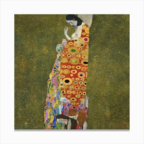 Gustav Klimt's Hope Canvas Print