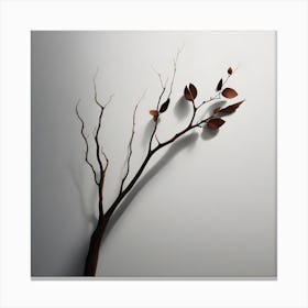 Wooden Branch Canvas Print