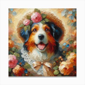 Bernese Mountain Dog Canvas Print