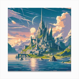 A Fantastical Land 21 Canvas Print