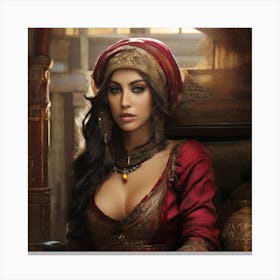 Egyptian Beauty Canvas Print