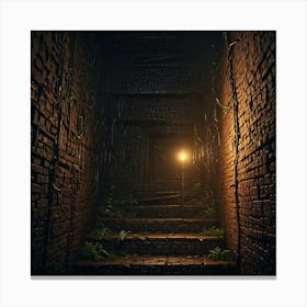 Dark Hallway Canvas Print