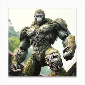 Mech Kong V2 Canvas Print