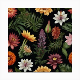 Floral Pattern Canvas Print