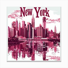 New York City Skyline 21 Canvas Print