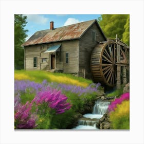 Water Mill Canvas Print