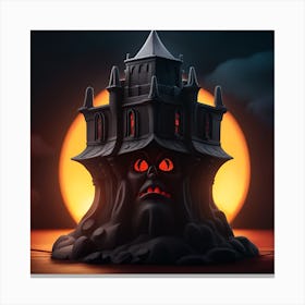 Haunted Castle Canvas Print