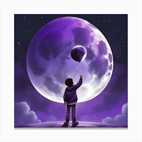 Full Moon Canvas Print