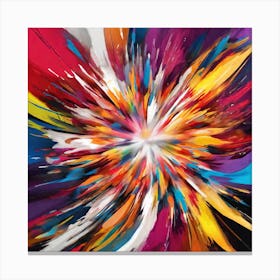 Burst Canvas Print