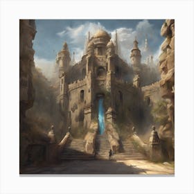 Fantasy Castle 94 Canvas Print