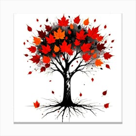 Autumn Tree 20 Canvas Print