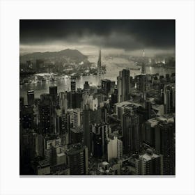 Twilight Metropolis Canvas Print