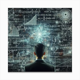 "Brilliance" A.I. Collection [Risky Sigma] Canvas Print