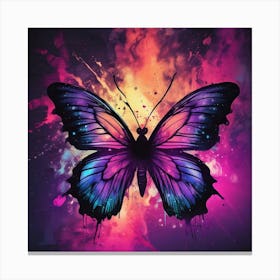 Butterfly Painting 238 Canvas Print