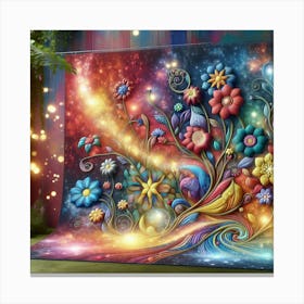 Colorful Flowers Canvas Print