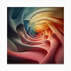 'Spiral Spectrum', an artwork where digital fluidity meets the warmth of a natural palette. This piece captures the hypnotic beauty of a vortex, with layers of texture that draw the eye inward to infinite depths.  Digital Fluid Art, Hypnotic Vortex, Natural Palette.  #SpiralSpectrum, #DigitalArt, #TexturedWarmth.  'Spiral Spectrum' is a captivating digital masterpiece, perfect for those who appreciate the fusion of technology and art. It brings a modern twist to the classic appeal of warm colors, creating a statement piece that is both engaging and soothing. It's an ideal choice for a contemporary space that values design and innovation. Canvas Print