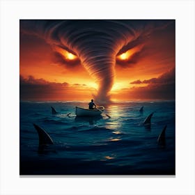 Phantom Of The Storm Canvas Print