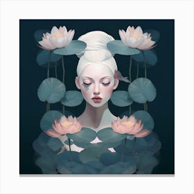 Water Lily Canvas Print