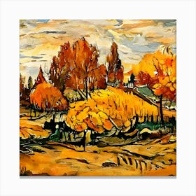 Autumn Trees 1 Canvas Print