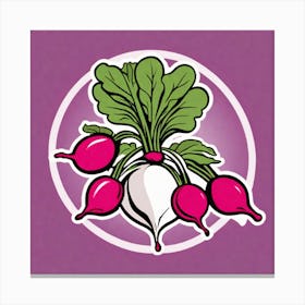 Radish 44 Canvas Print