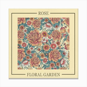 Floral Garden Canvas Print