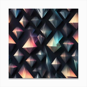 Abstract Geometric Pattern 24 Canvas Print