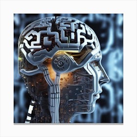 Artificial Intelligence 60 Canvas Print