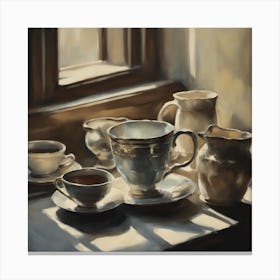 Cup Of Tea Canvas Print