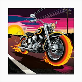 Harley-Davidson 1 Canvas Print