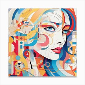 Futuristic Art 2 Canvas Print