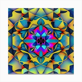 Abstract Mandala 3 Canvas Print