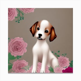 Adorable Puppy 1 Canvas Print