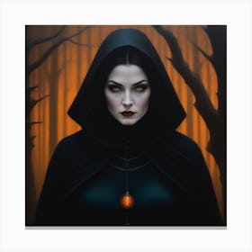 Sassy Witch Canvas Print