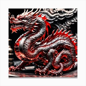 Red Dragon Canvas Print