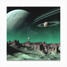 Saturn Canvas Print