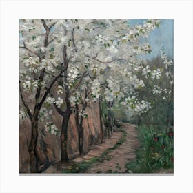 Blossoming Trees 2 Canvas Print