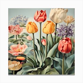 Tulips 12 Canvas Print