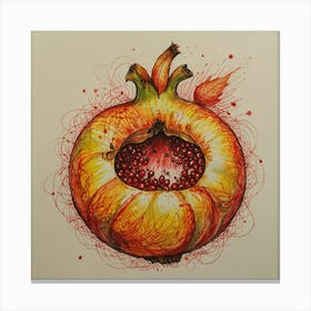 Pomegranate 18 Canvas Print