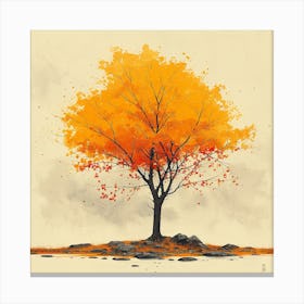 Autumn Tree Canvas Print