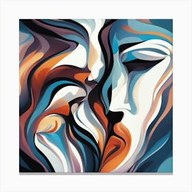 'The Kiss' Canvas Print