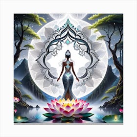 Lotus Flower 6 Canvas Print