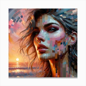 Portrait Artwork 64 Canvas Print