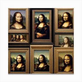 Mona Lisa 1 Canvas Print