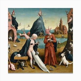 Garden Of Earthly Delights Canvas Print