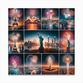 New Year'S Eve 1 Canvas Print