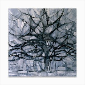 Piet Mondrian S Gray Tree (1911) Famous Canvas Print