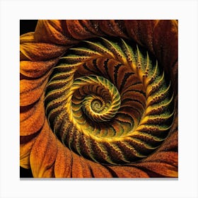 Mesmerizing Spiral Canvas Print
