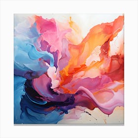 Ethereal Strokes Canvas Print