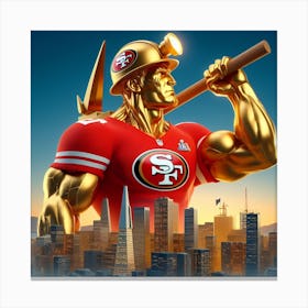 San Francisco 49ers 11 Canvas Print