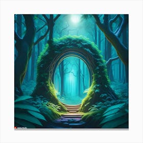 Doorway To The Forest Canvas Print